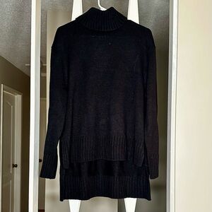 JOE FRESH Hi Lo Turtleneck Tunic Sweater L
